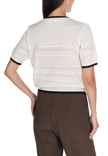 Macchiagodena Cardigan — White