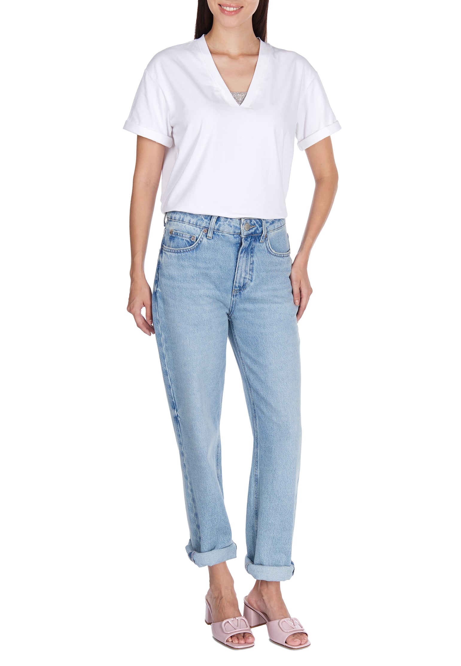 Sfilato T-Shirt Sfilato304 — White