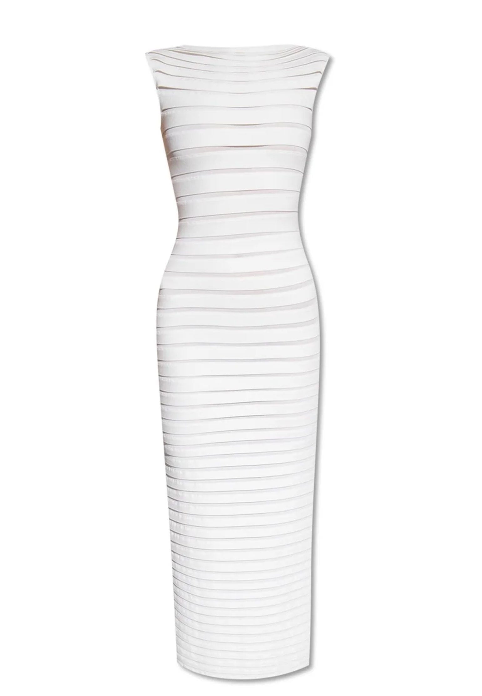 Brown and Gray Sfilato dress - view 1