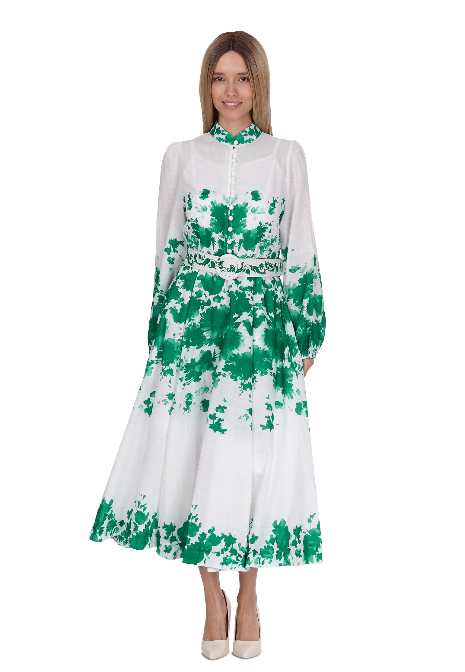 Green Sfilato dress - view 3