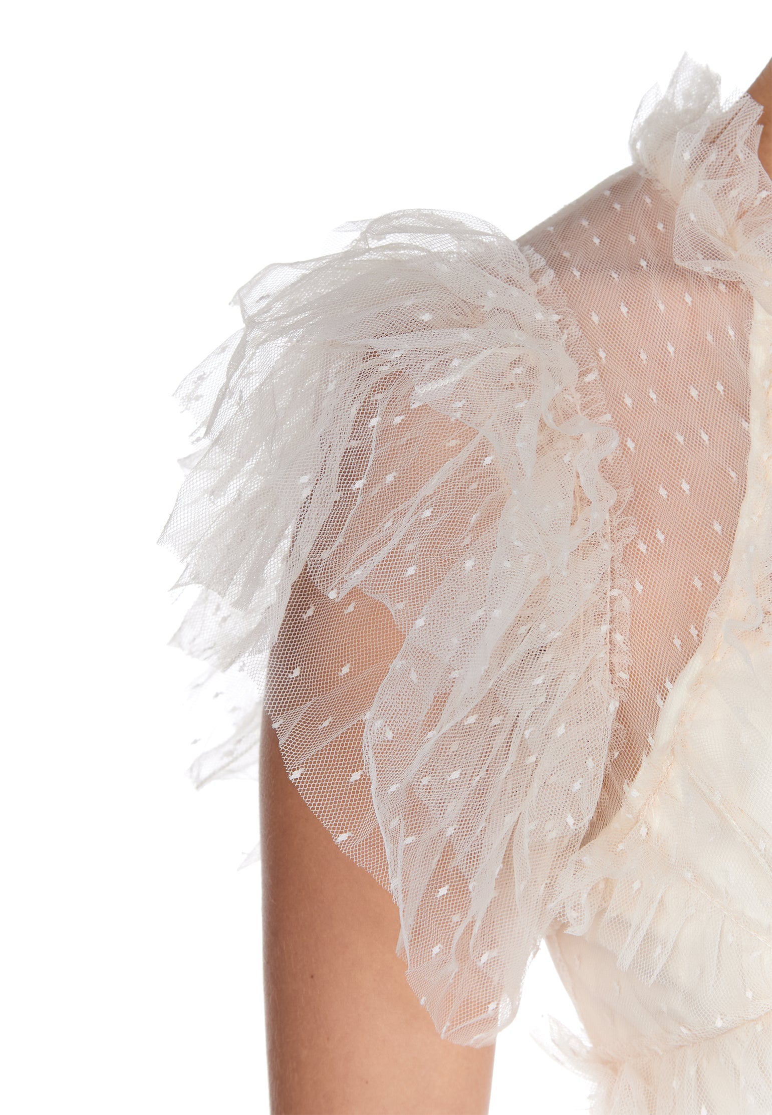 Gray Sfilato dress - view 4