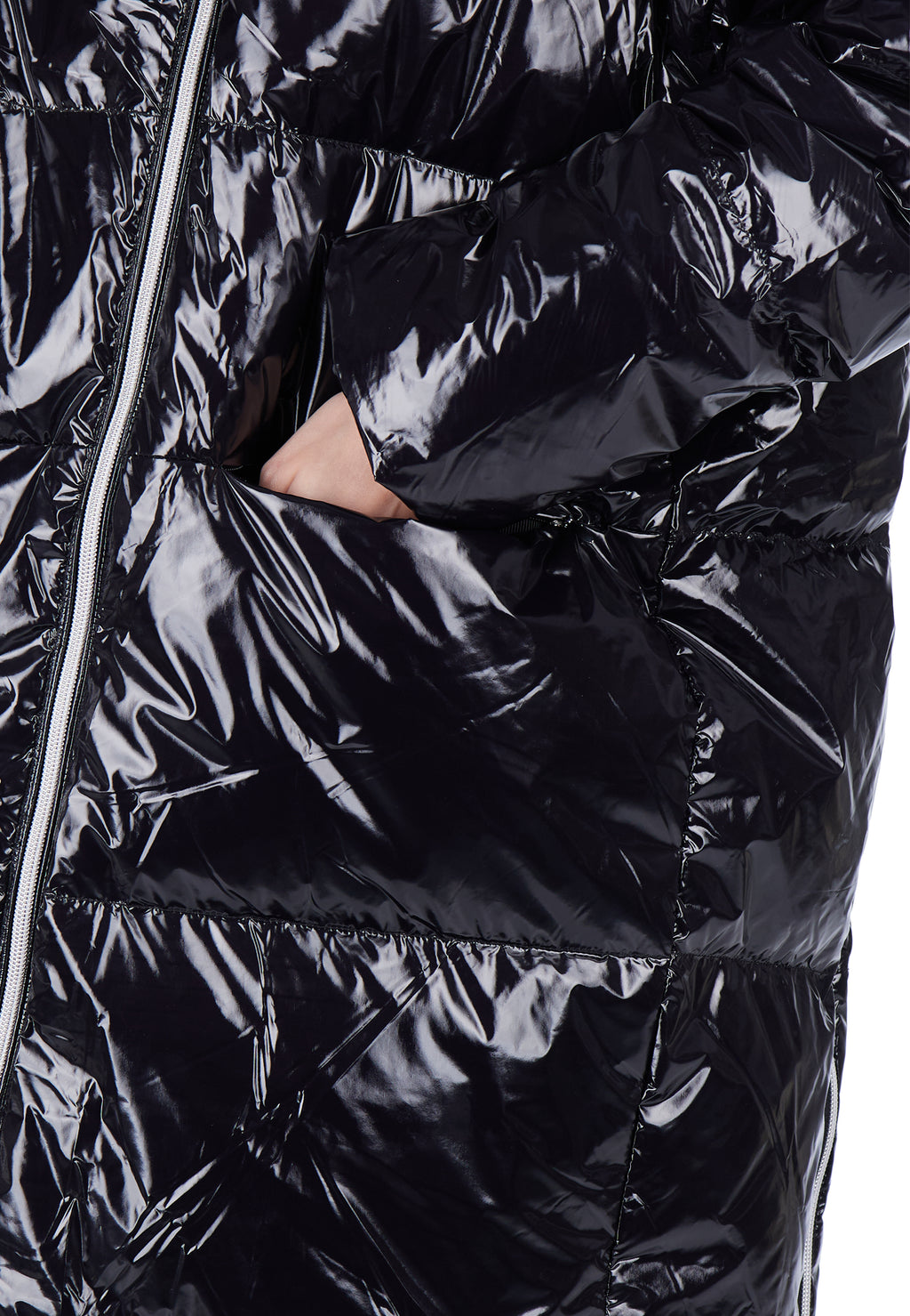 Black Sfilato puffer jacket - view 10