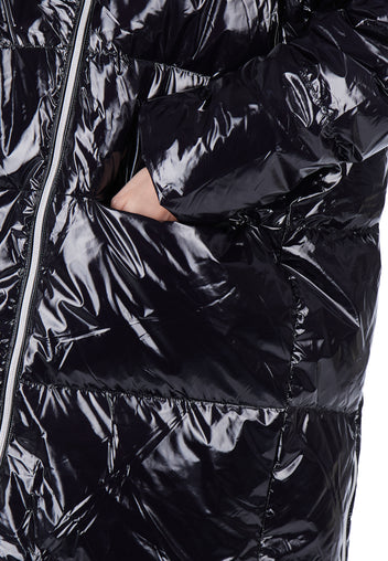 Black Sfilato puffer jacket - view 10