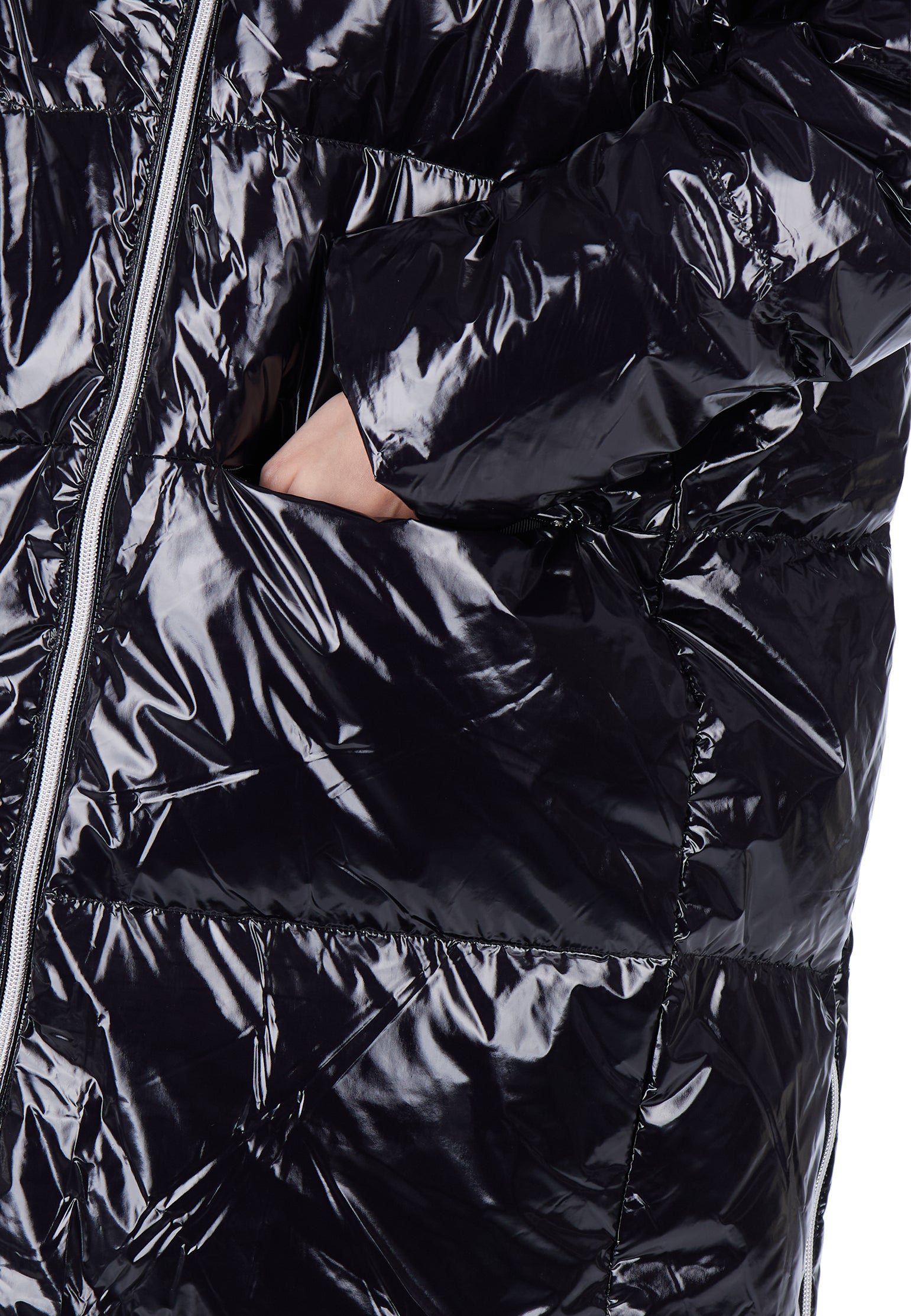 Black Sfilato puffer jacket - view 10