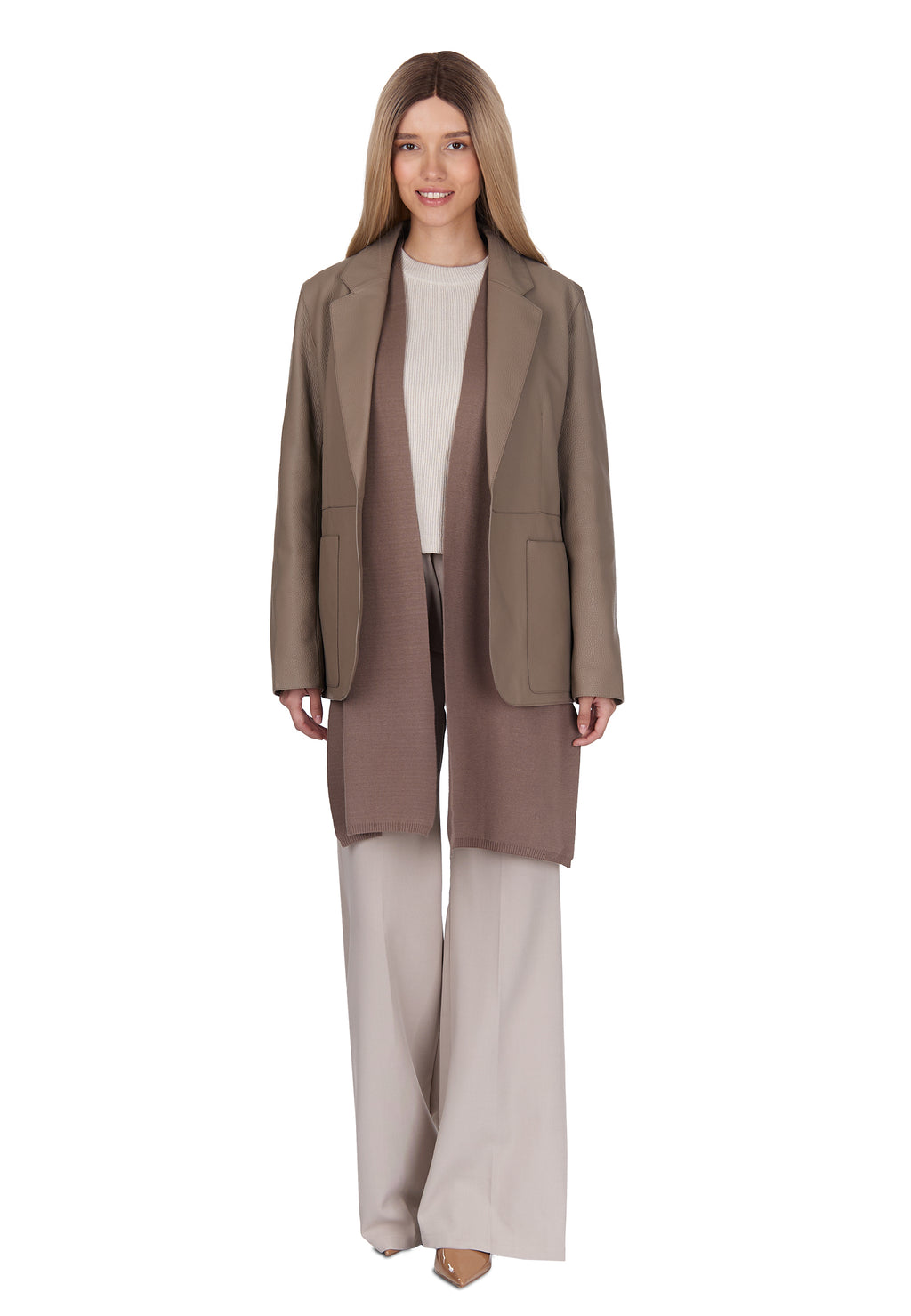 Brown Sfilato jacket - view 3