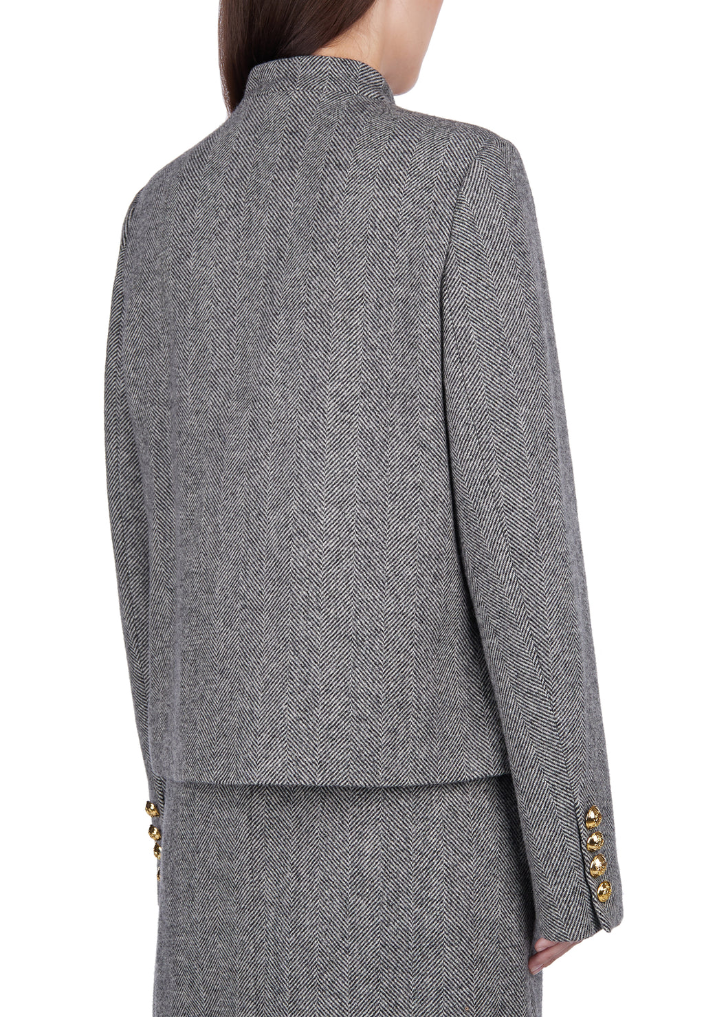 Gray Sfilato jacket - view 5
