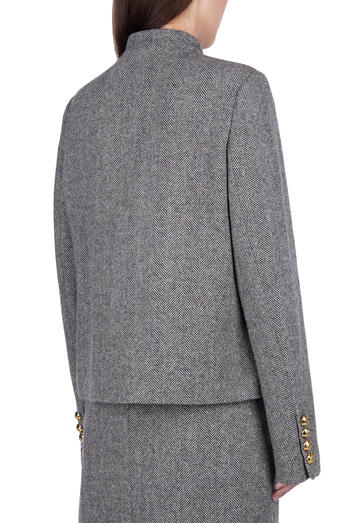 Gray Sfilato jacket - view 5