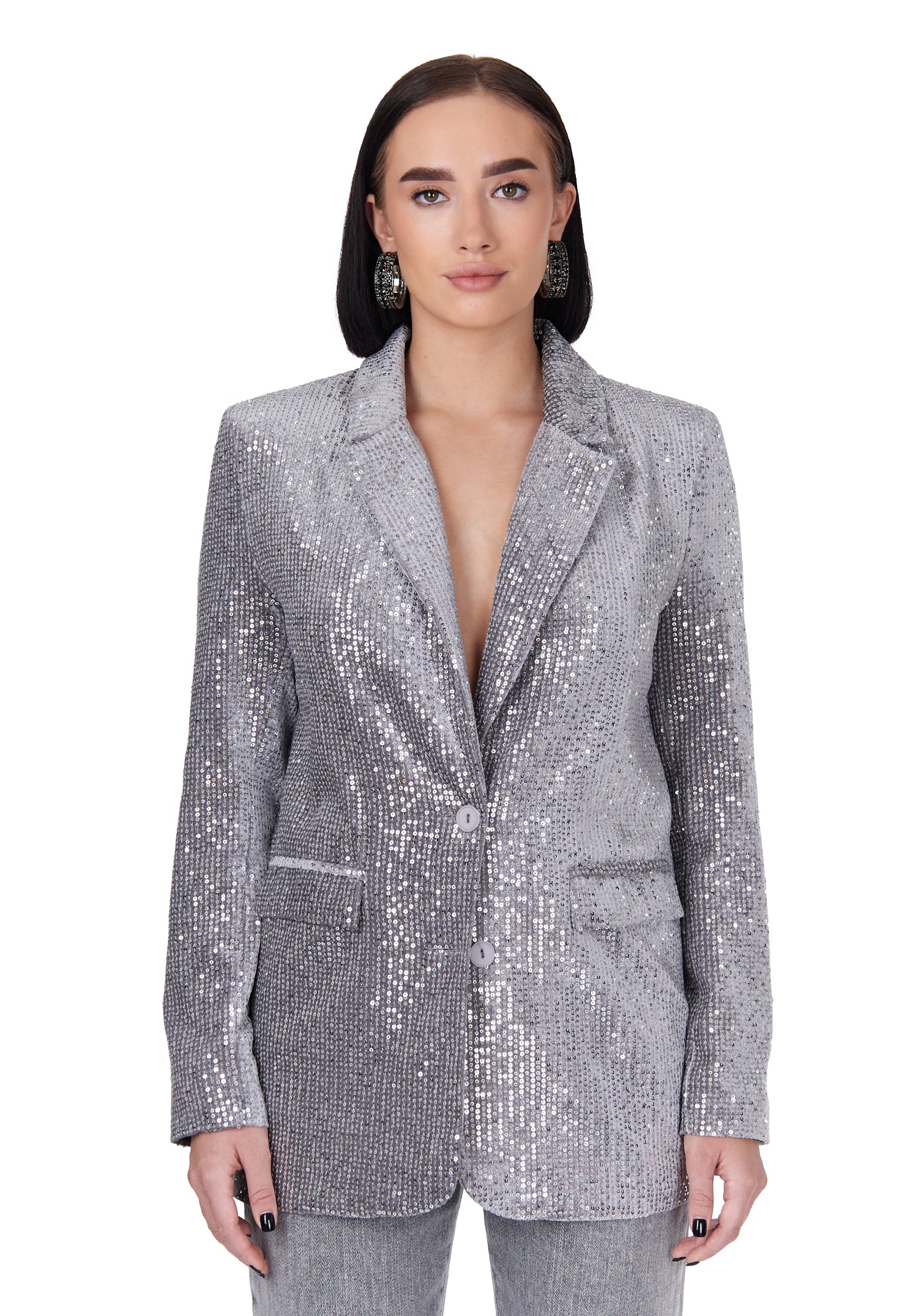 Gray Sfilato jacket - view 5
