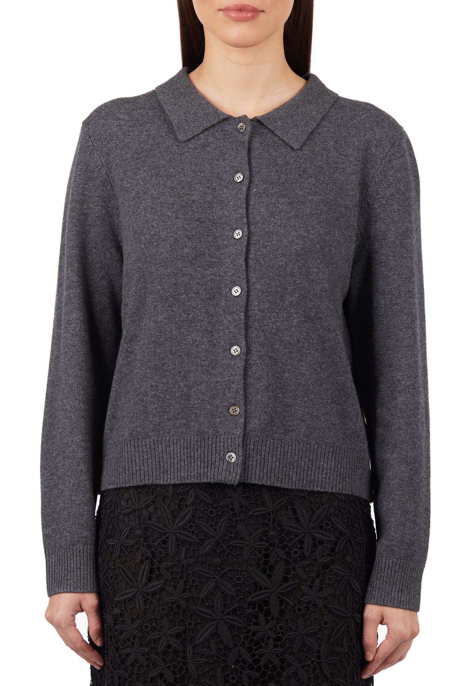 Black Sfilato cardigan - view 2