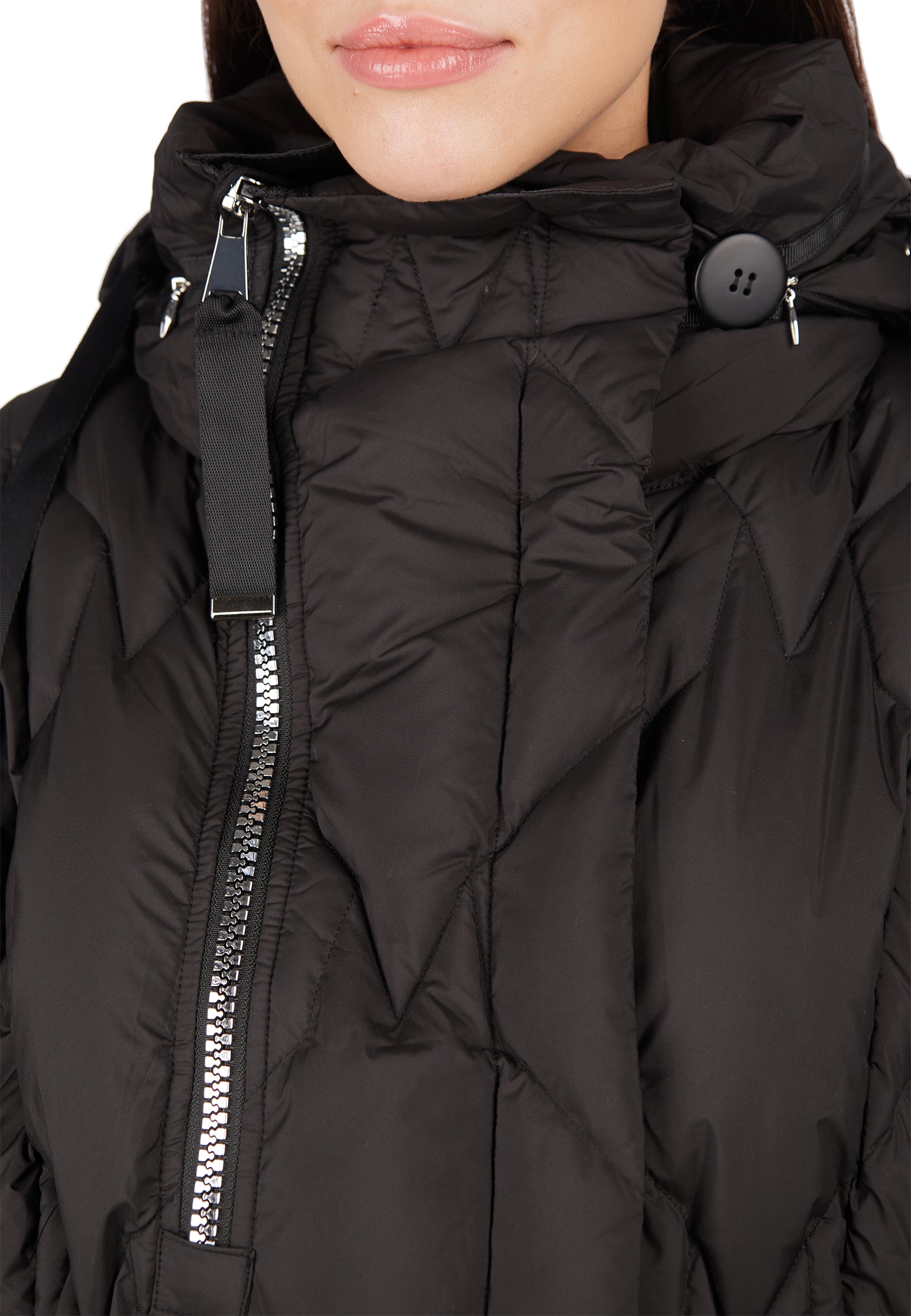Black Sfilato puffer jacket - view 9