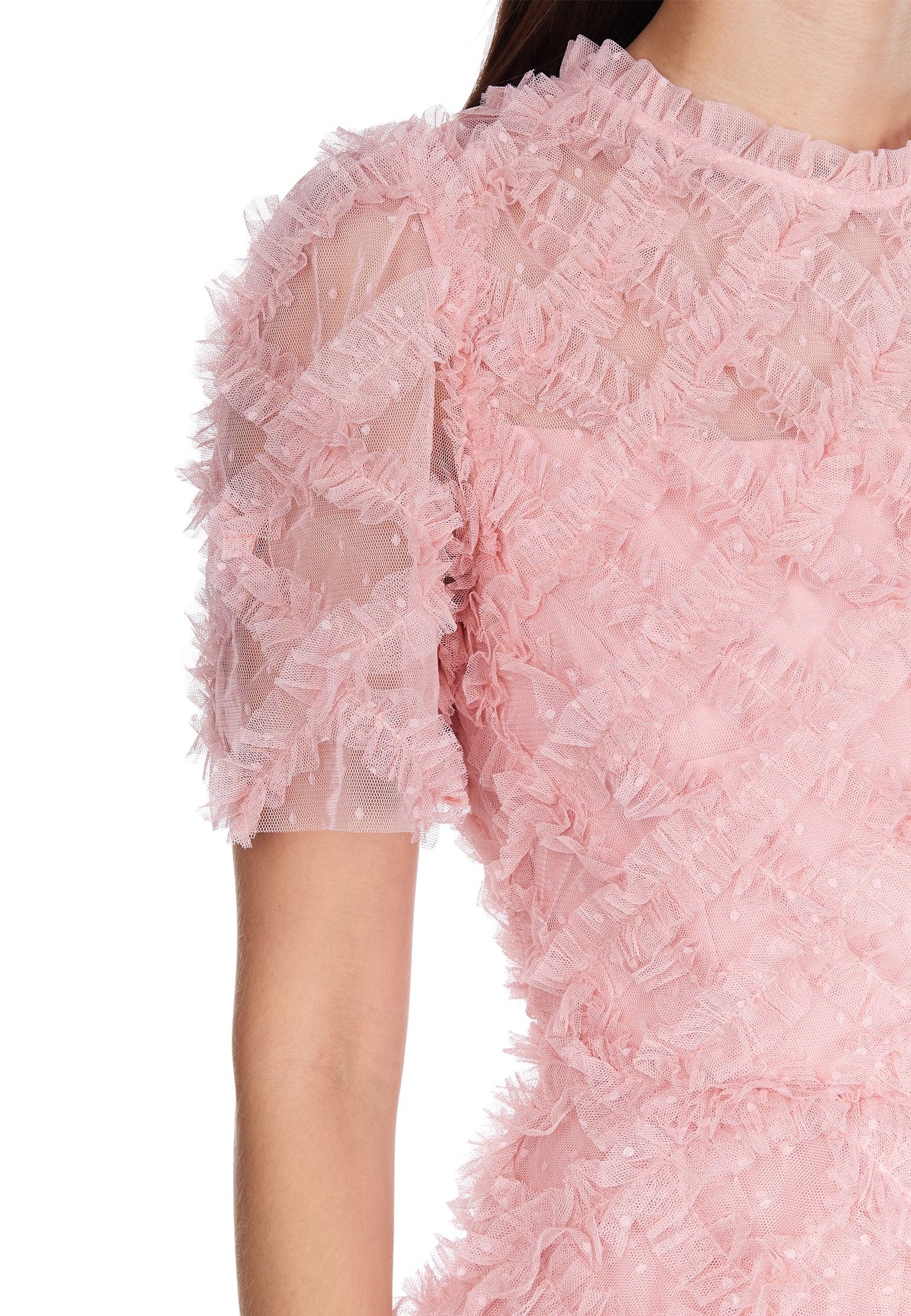 Pink Sfilato dress - view 5