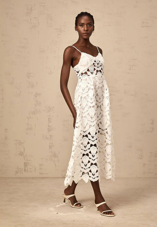 Beige Sfilato dress - view 2