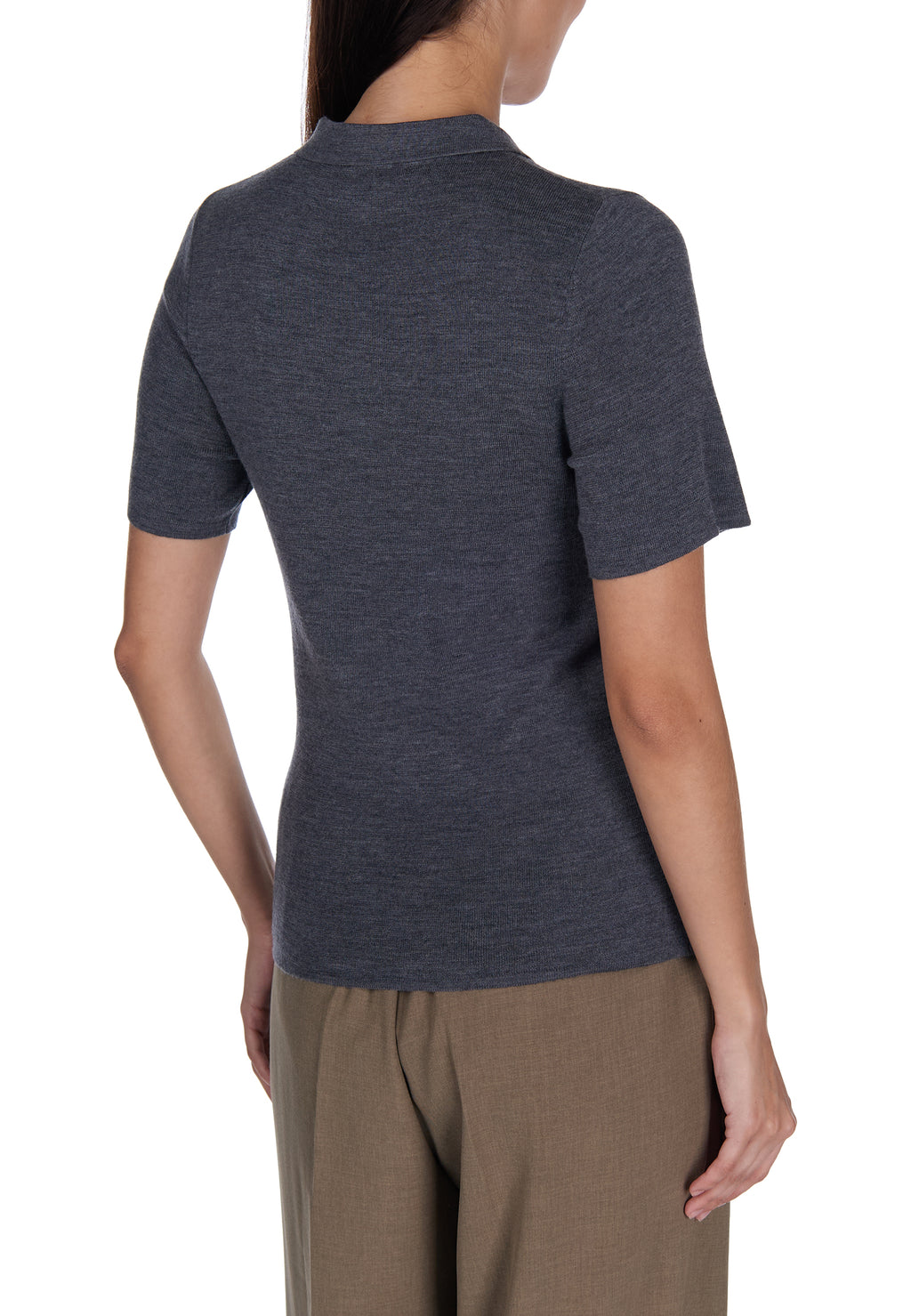 Navy Sfilato polo - view 5