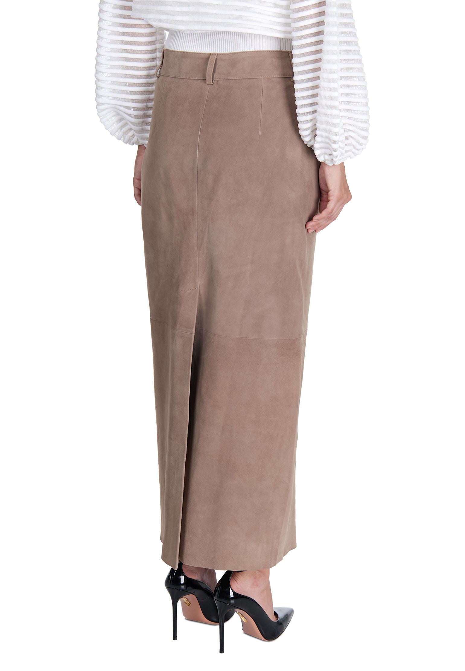 Brown Sfilato skirt - view 4