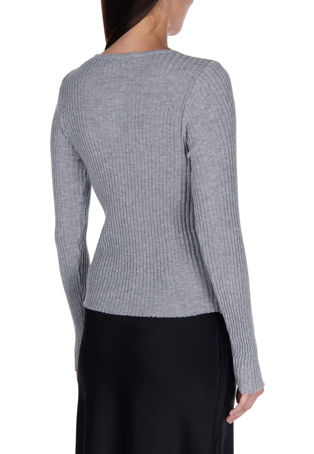 Gray Sfilato pullover - view 5