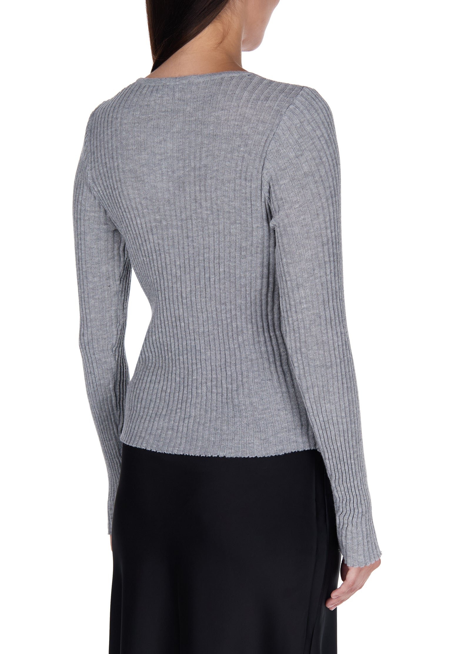 Gray Sfilato pullover - view 5