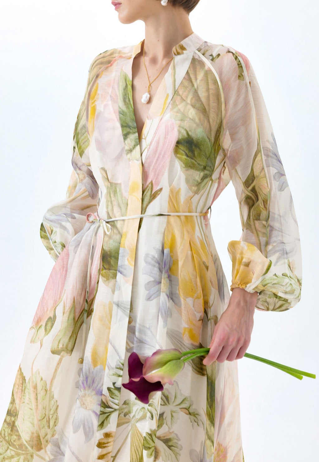 Multicolor Sfilato dress - view 2