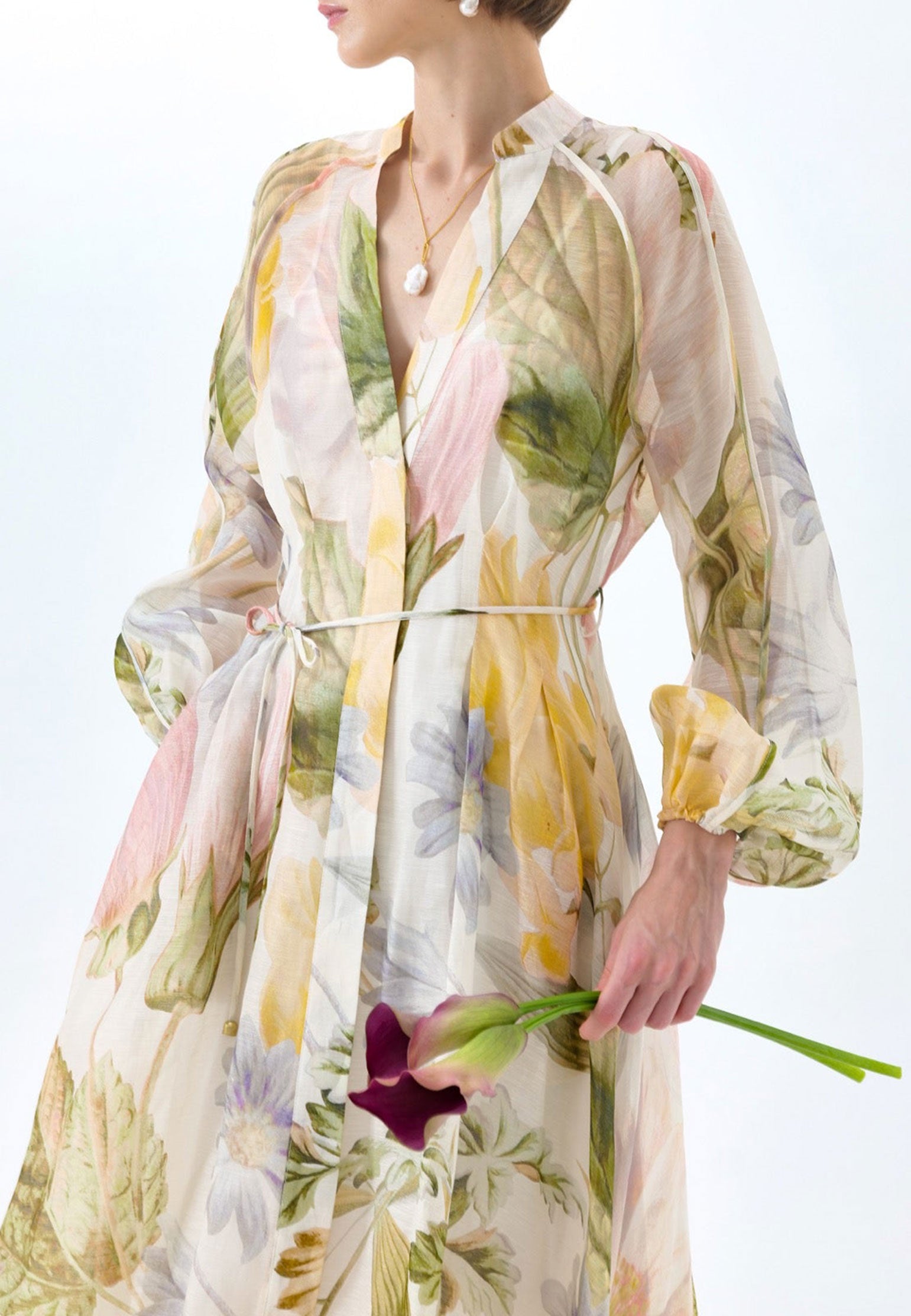 Multicolor Sfilato dress - view 2