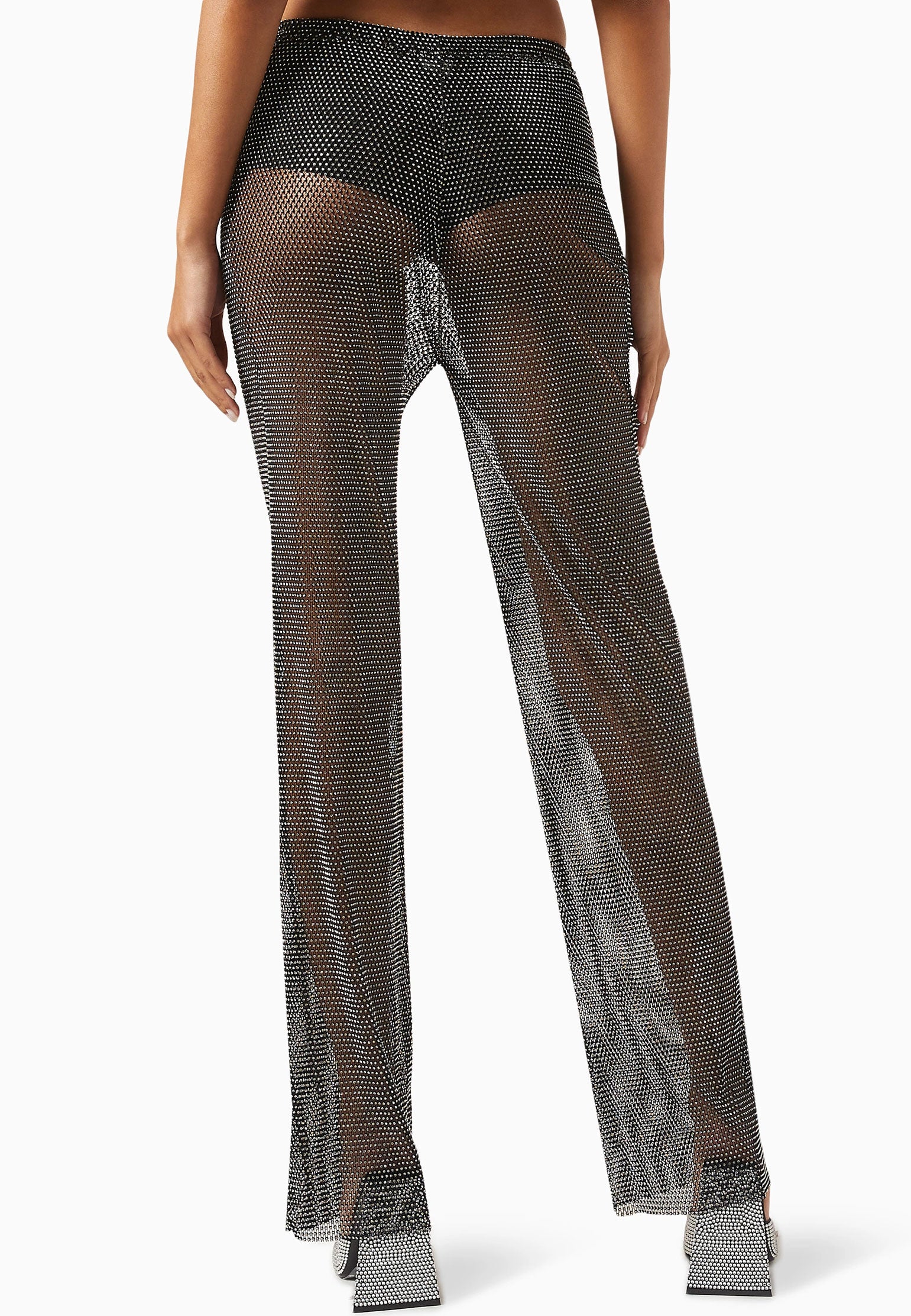Gray Sfilato trousers - view 3