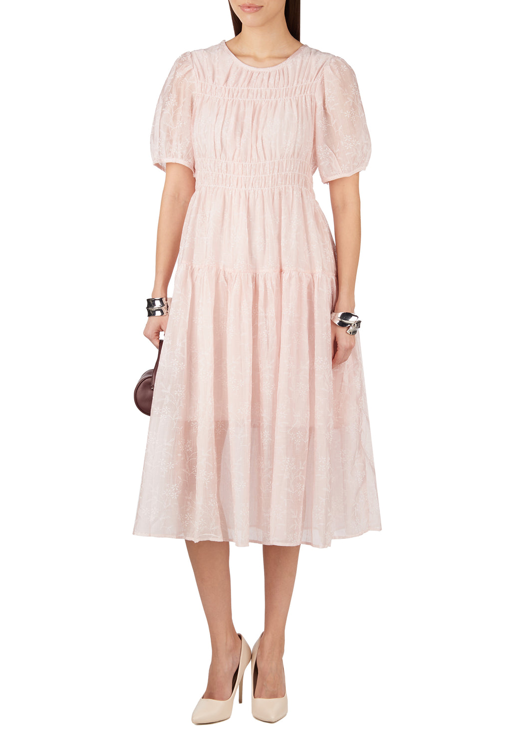 Multicolor Sfilato dress - view 4