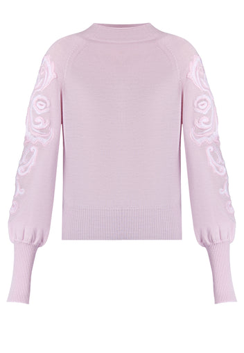 Gray Sfilato jumper - view 1