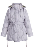 Gray Sfilato puffer jacket - view 1