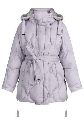 Gray Sfilato puffer jacket - view 1