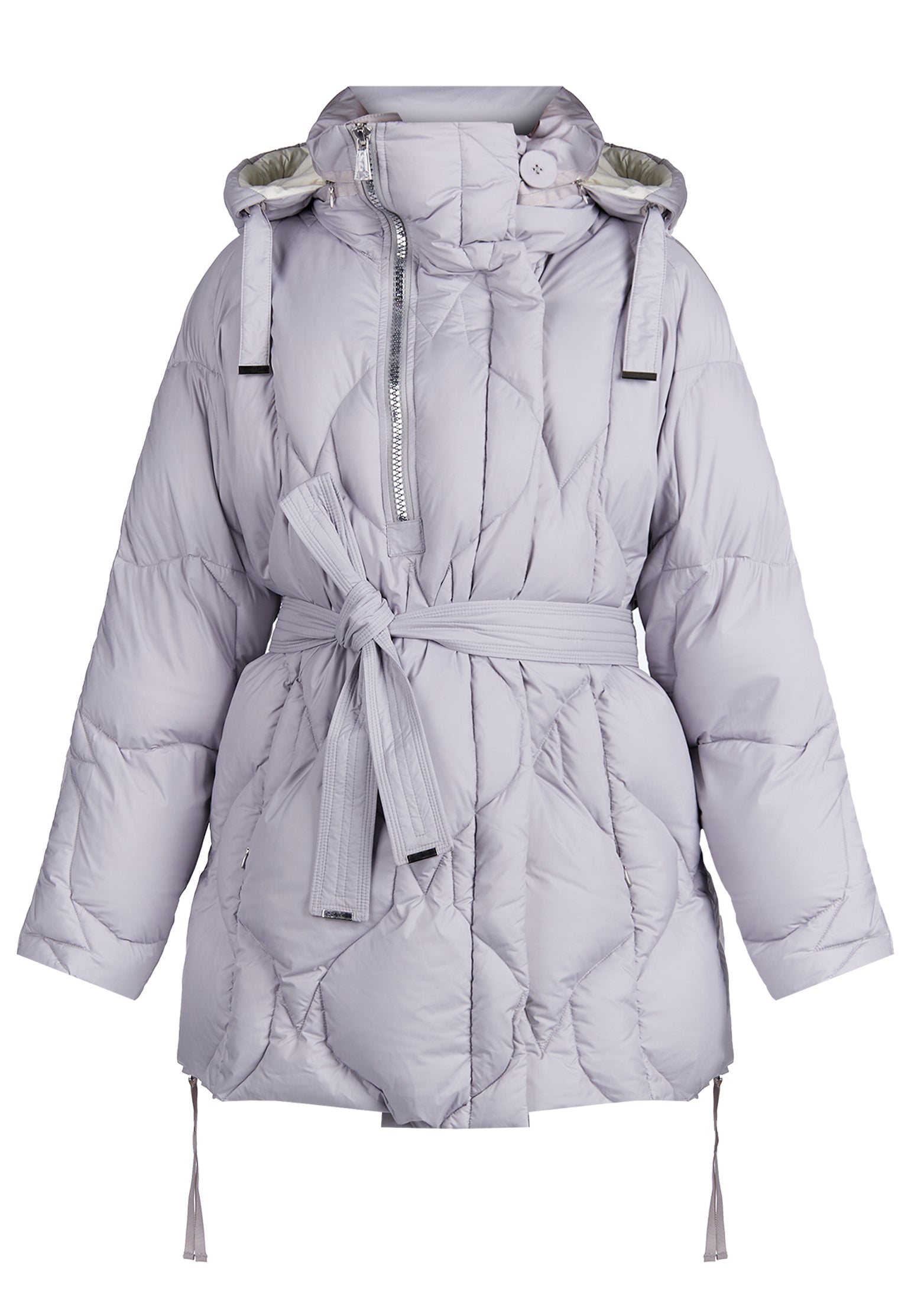 Gray Sfilato puffer jacket - view 1