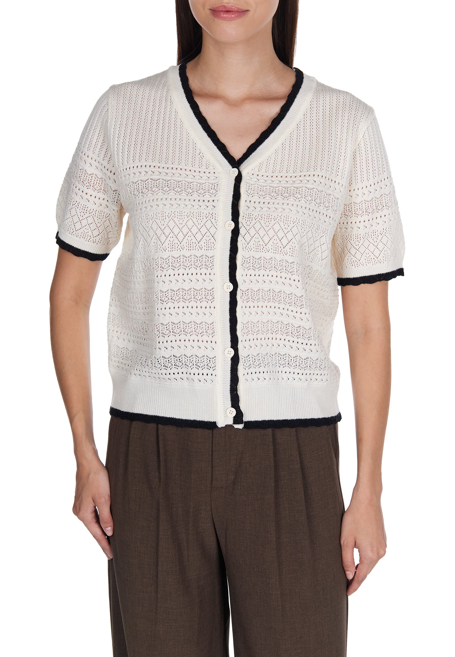 Macchiagodena Cardigan — White