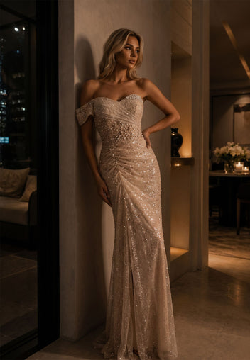 Pellegrino Dress — White