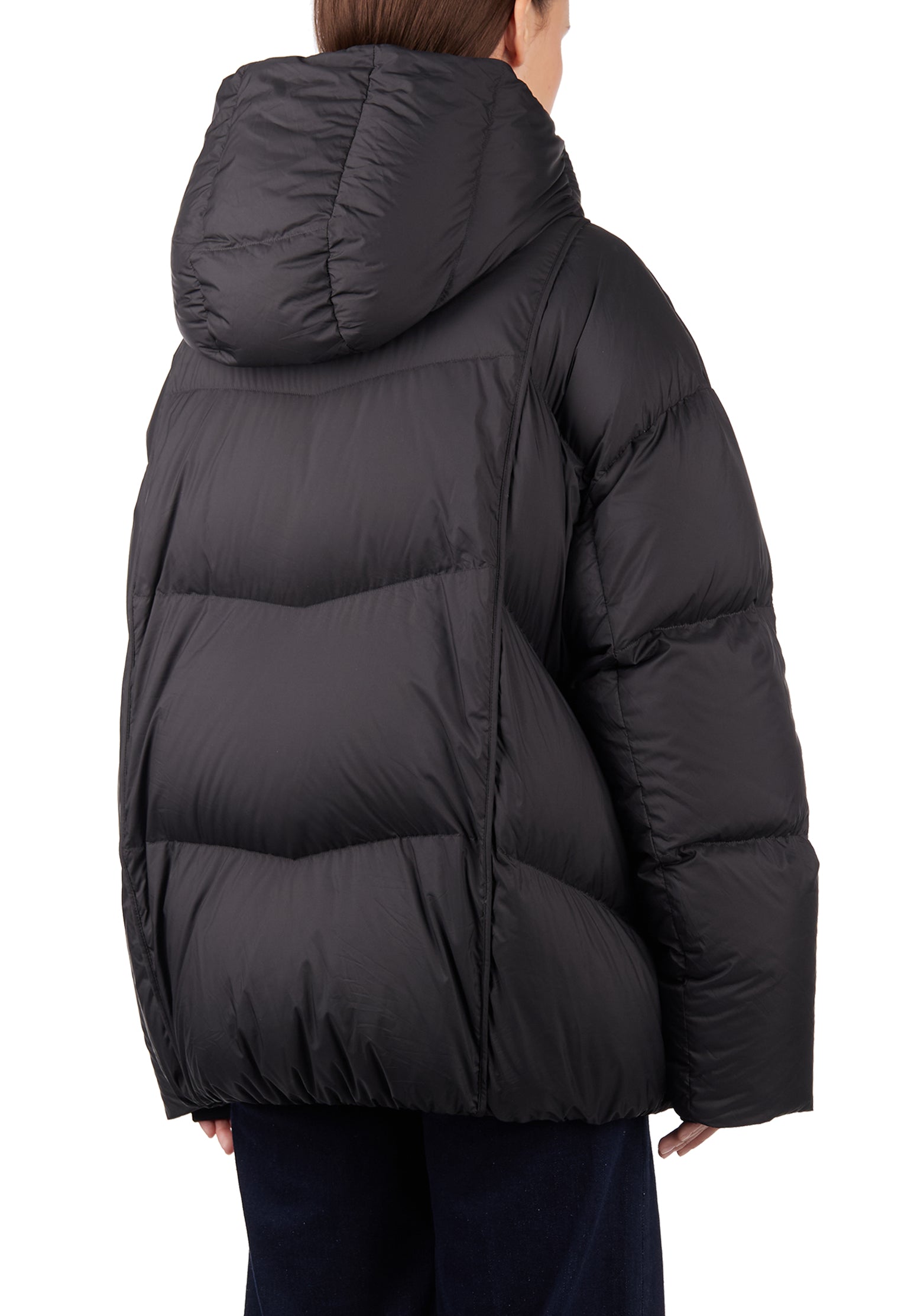 Sfilato Down Jacket ELS5246D (SMPL) — Black