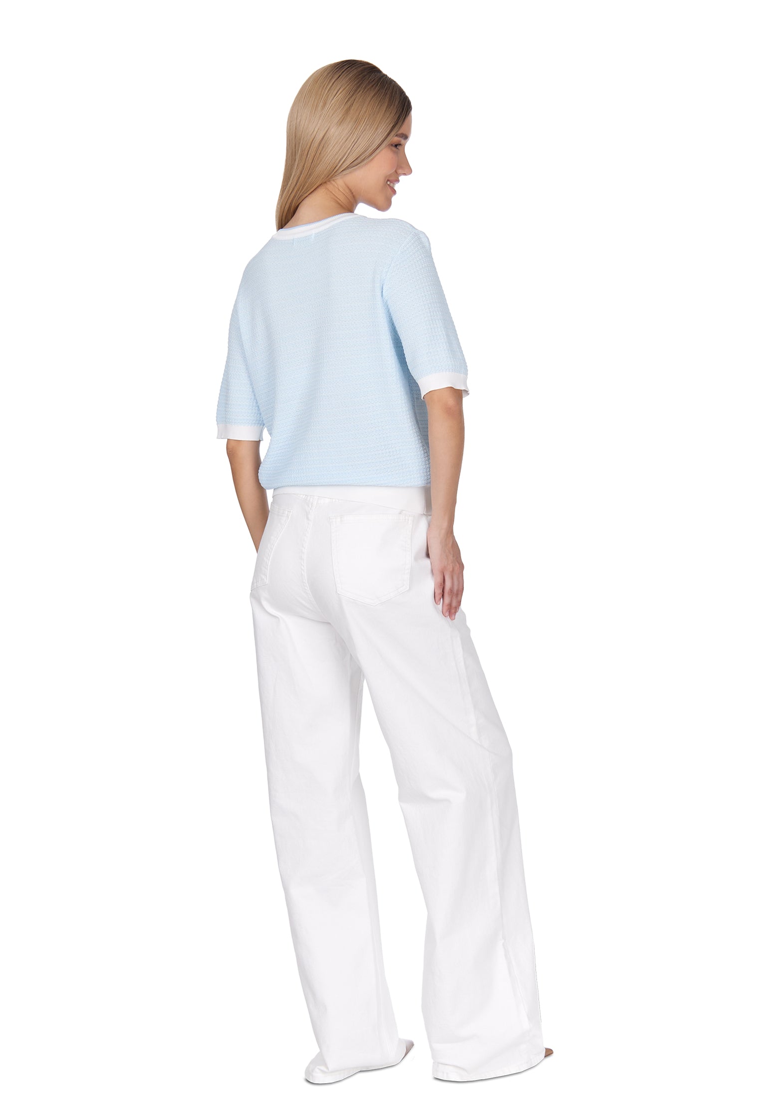 Macchia Cardigan — Light Blue