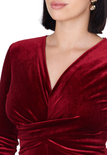 Sfilato Dress Sfilato3 — Burgundy