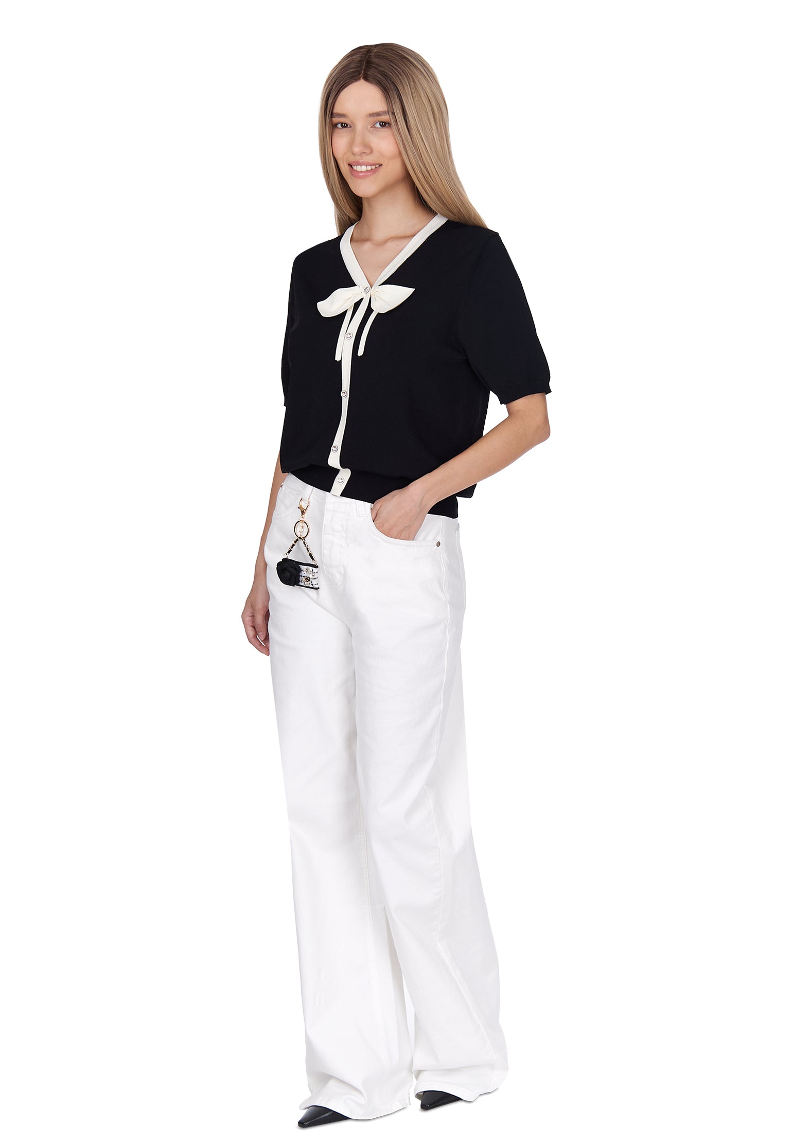 Sfilato Cardigan Kaulonia Cardigan (Sfilato118) — Black
