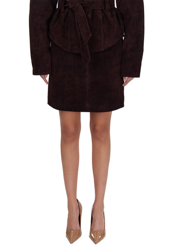 Ultimo Skirt — Burgundy