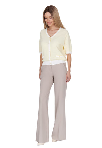 Macchia Cardigan — Yellow