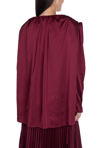Burgundy Sfilato suit - view 6