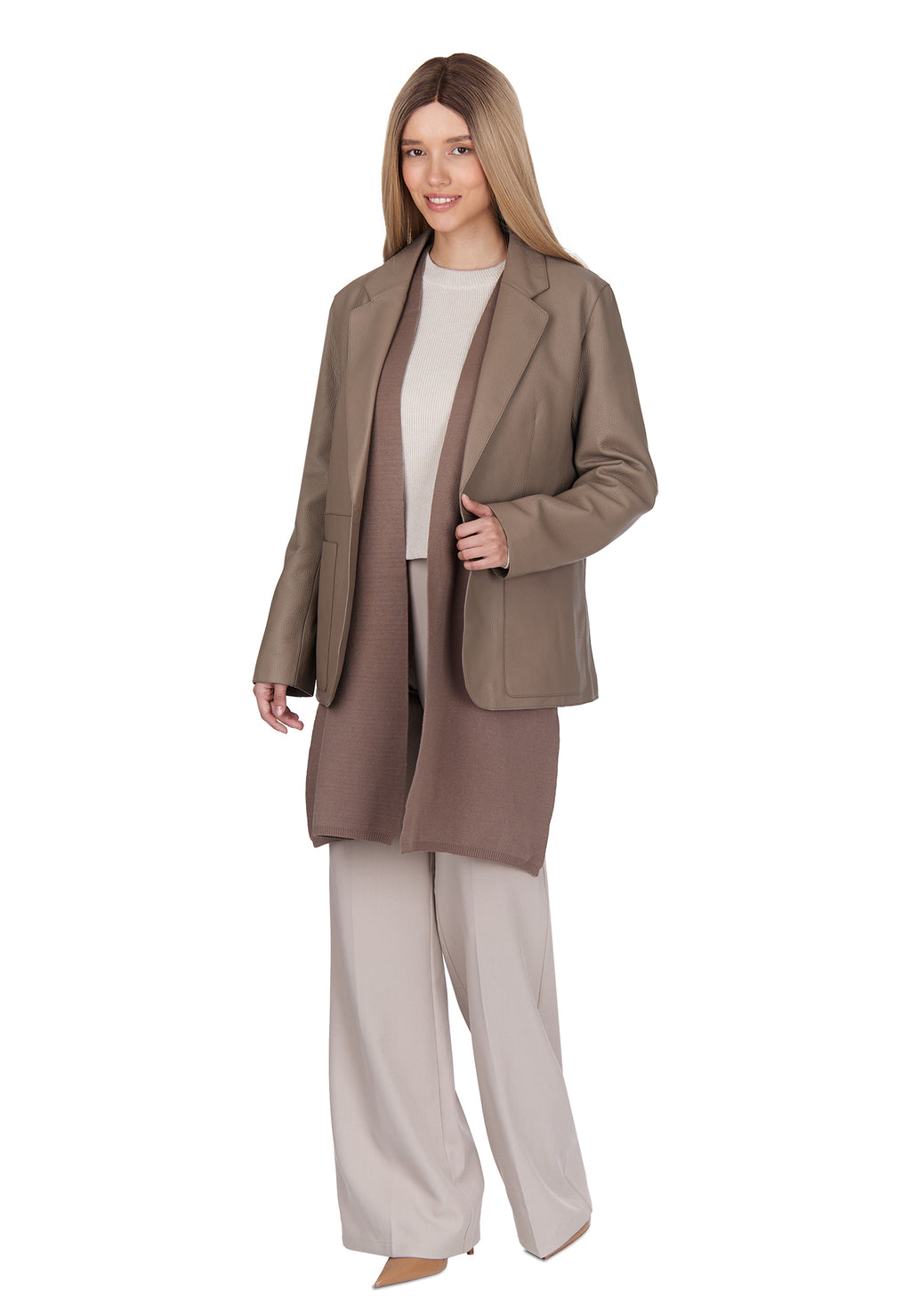 Brown Sfilato jacket - view 5