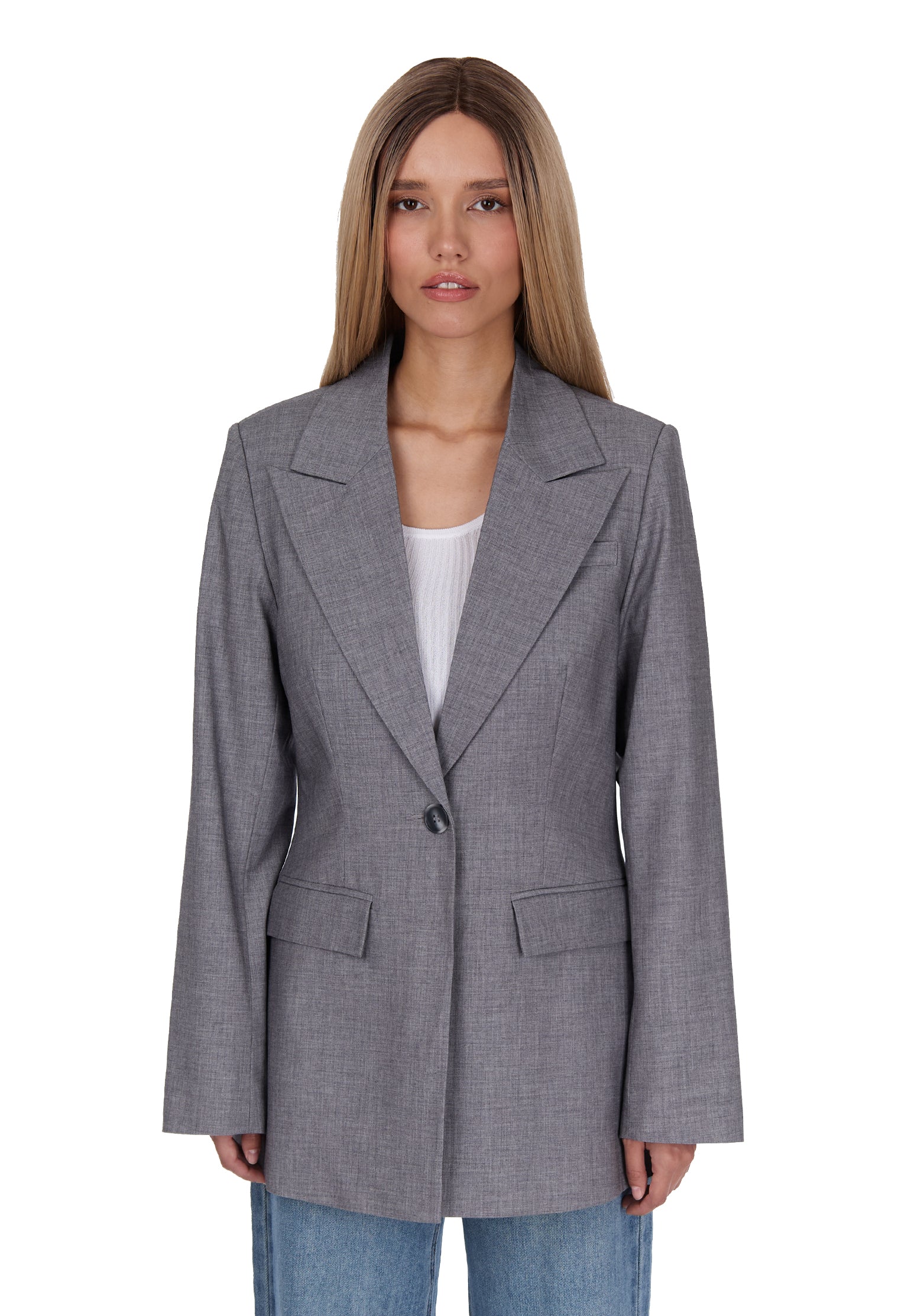 Gray Sfilato jacket - view 7