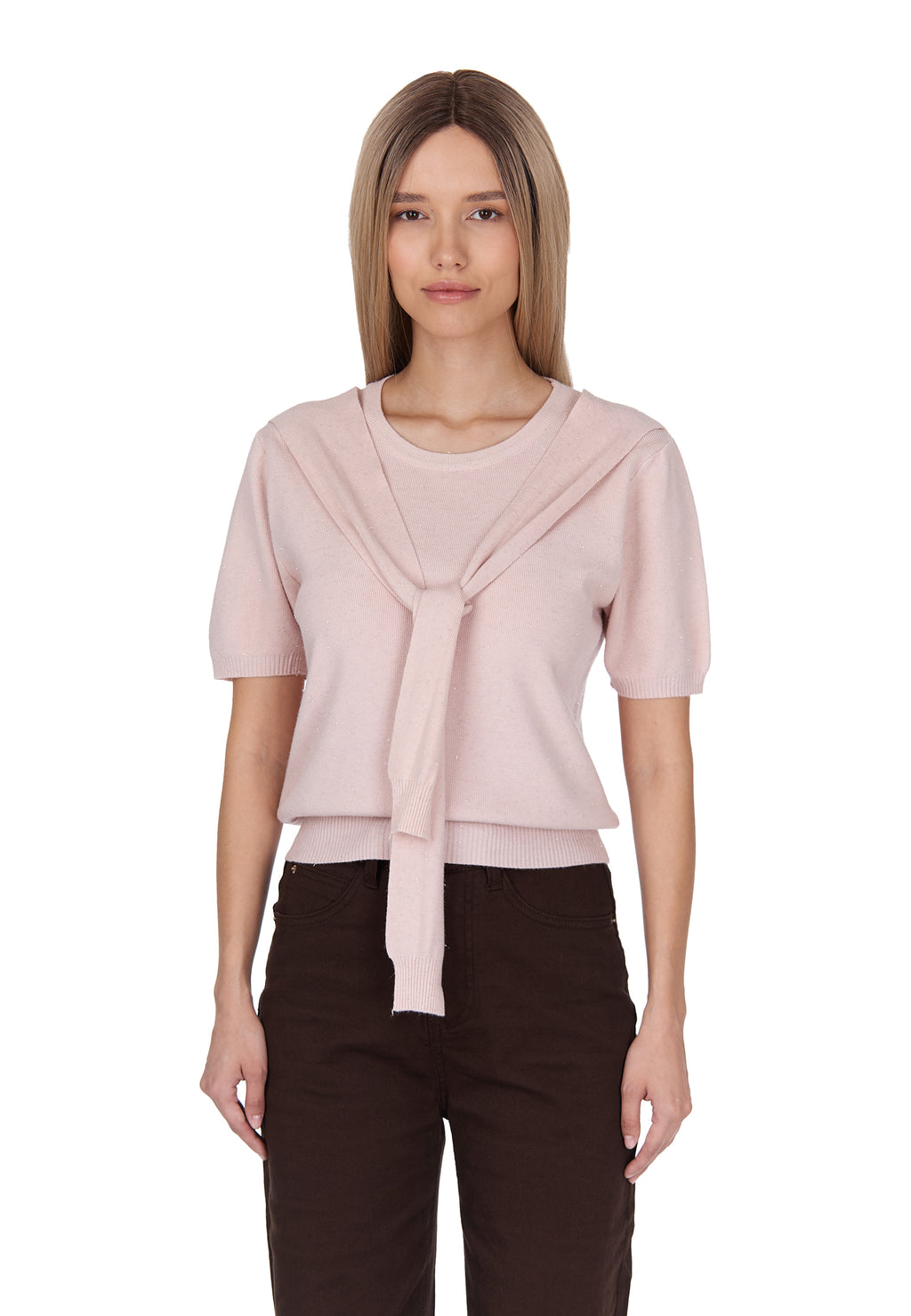 Gray Sfilato pullover - view 5