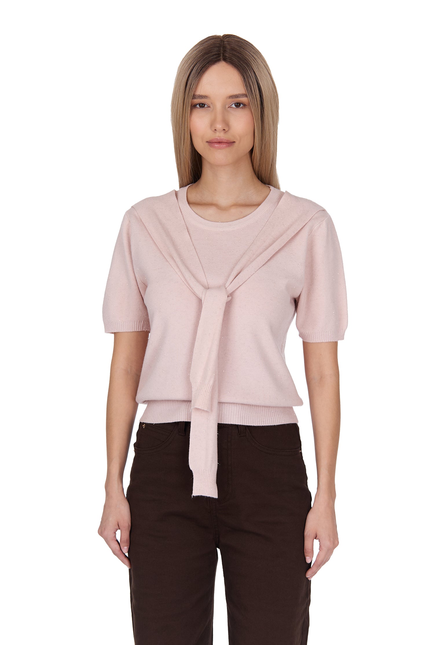 Gray Sfilato pullover - view 5