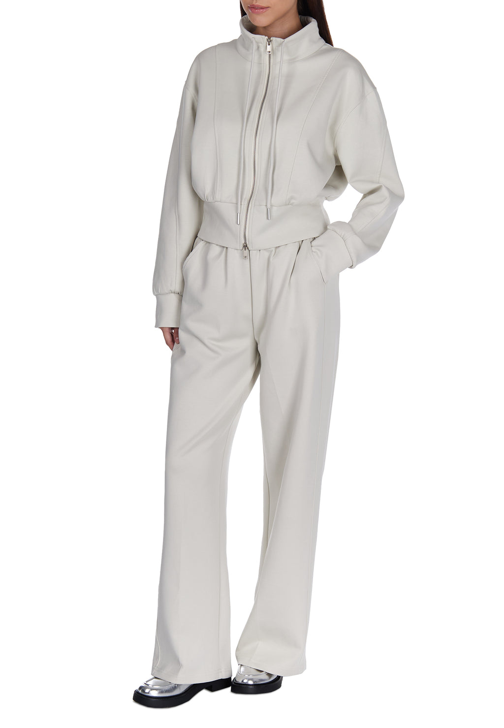 Gray Sfilato suit - view 2