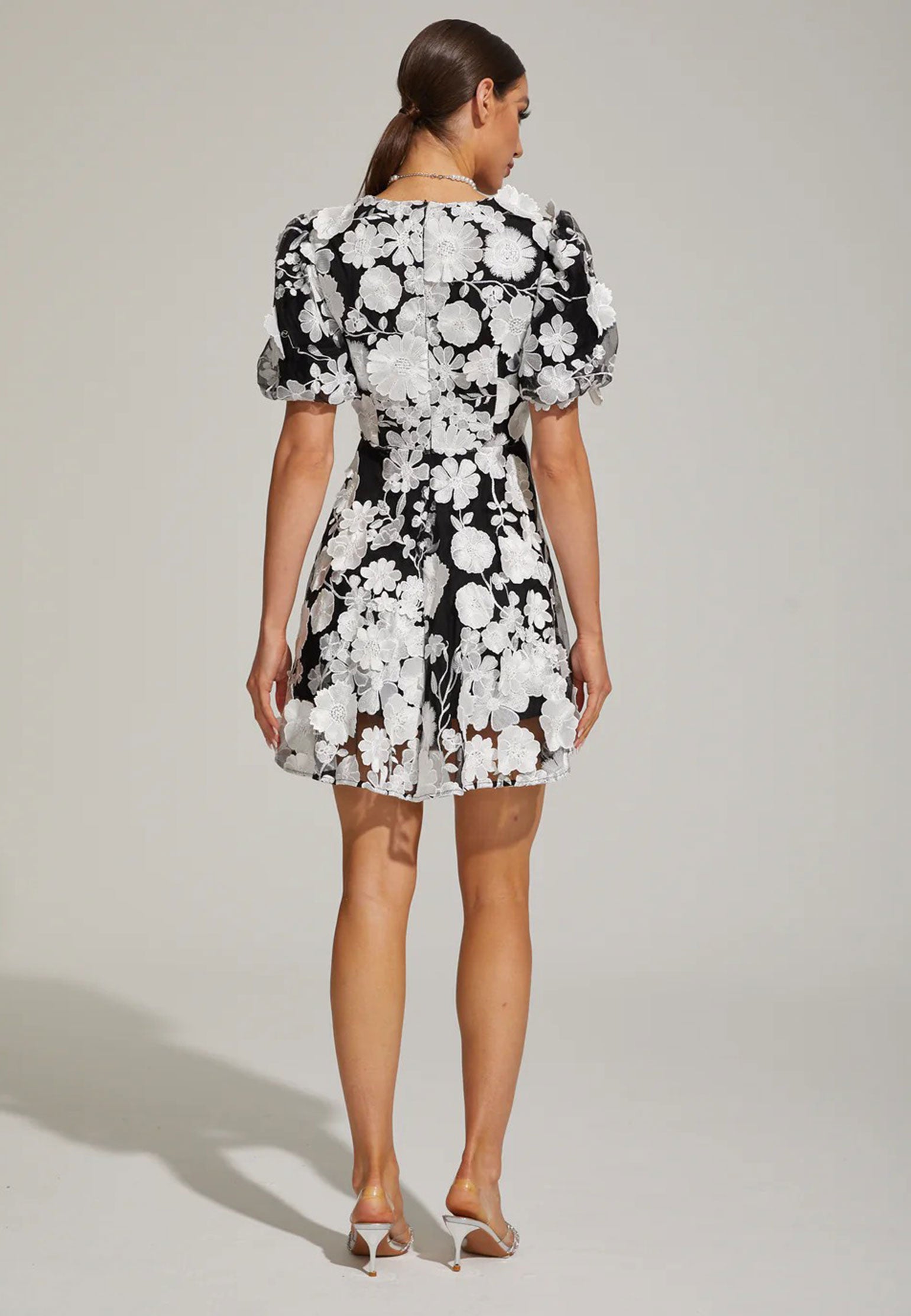 Gray Sfilato dress - view 2