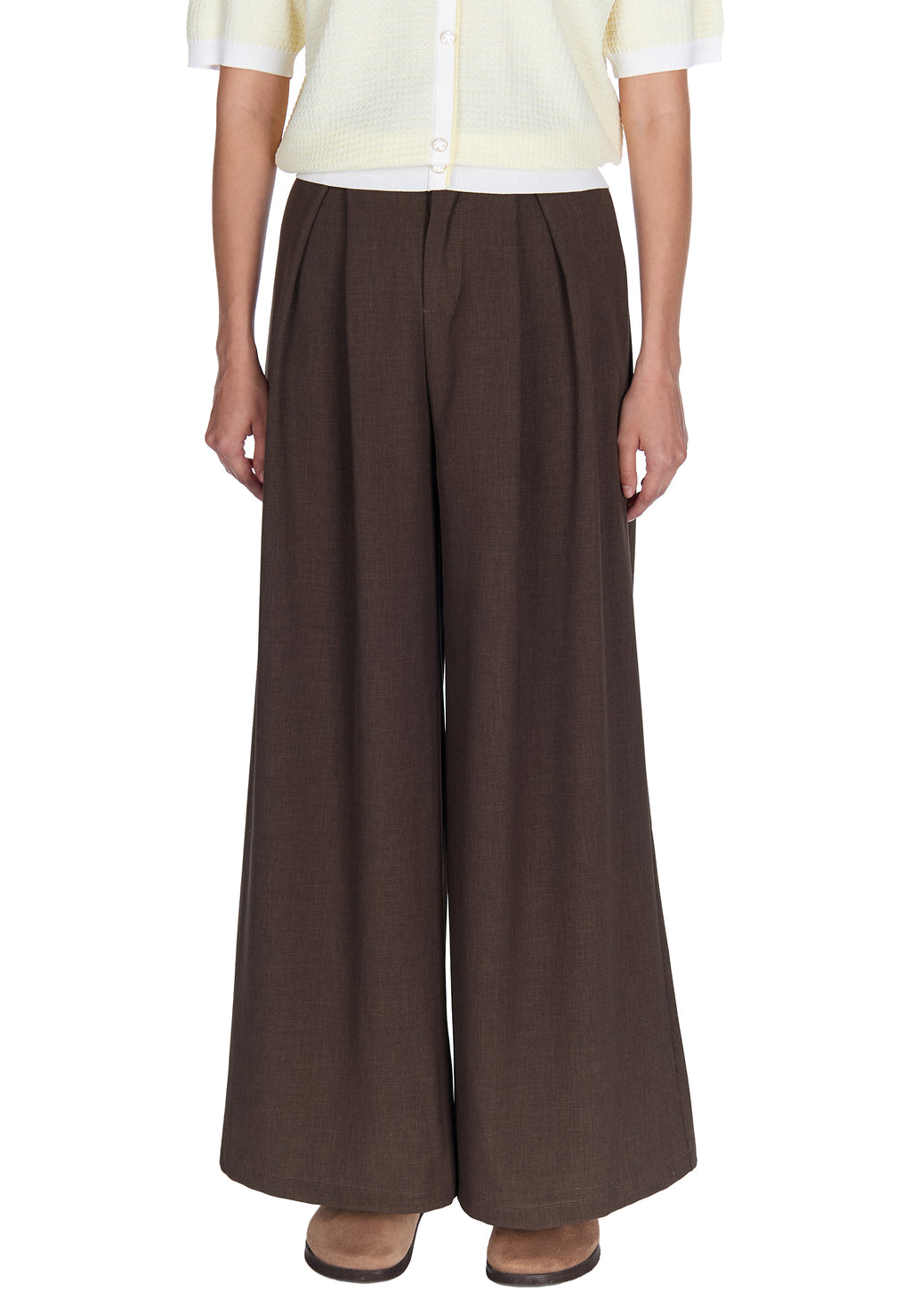 Brown Sfilato trousers - view 2