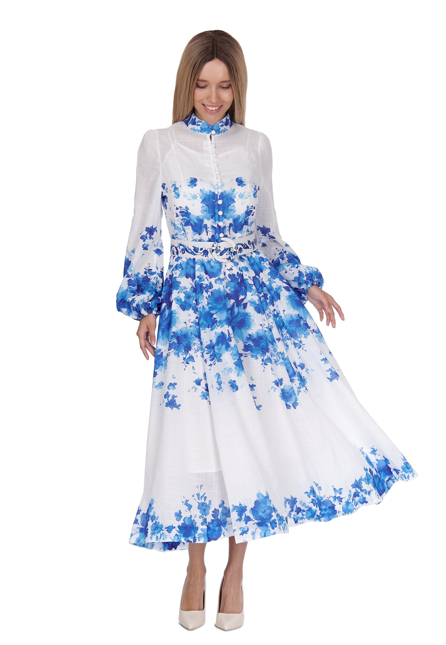 Blue Sfilato dress - view 3