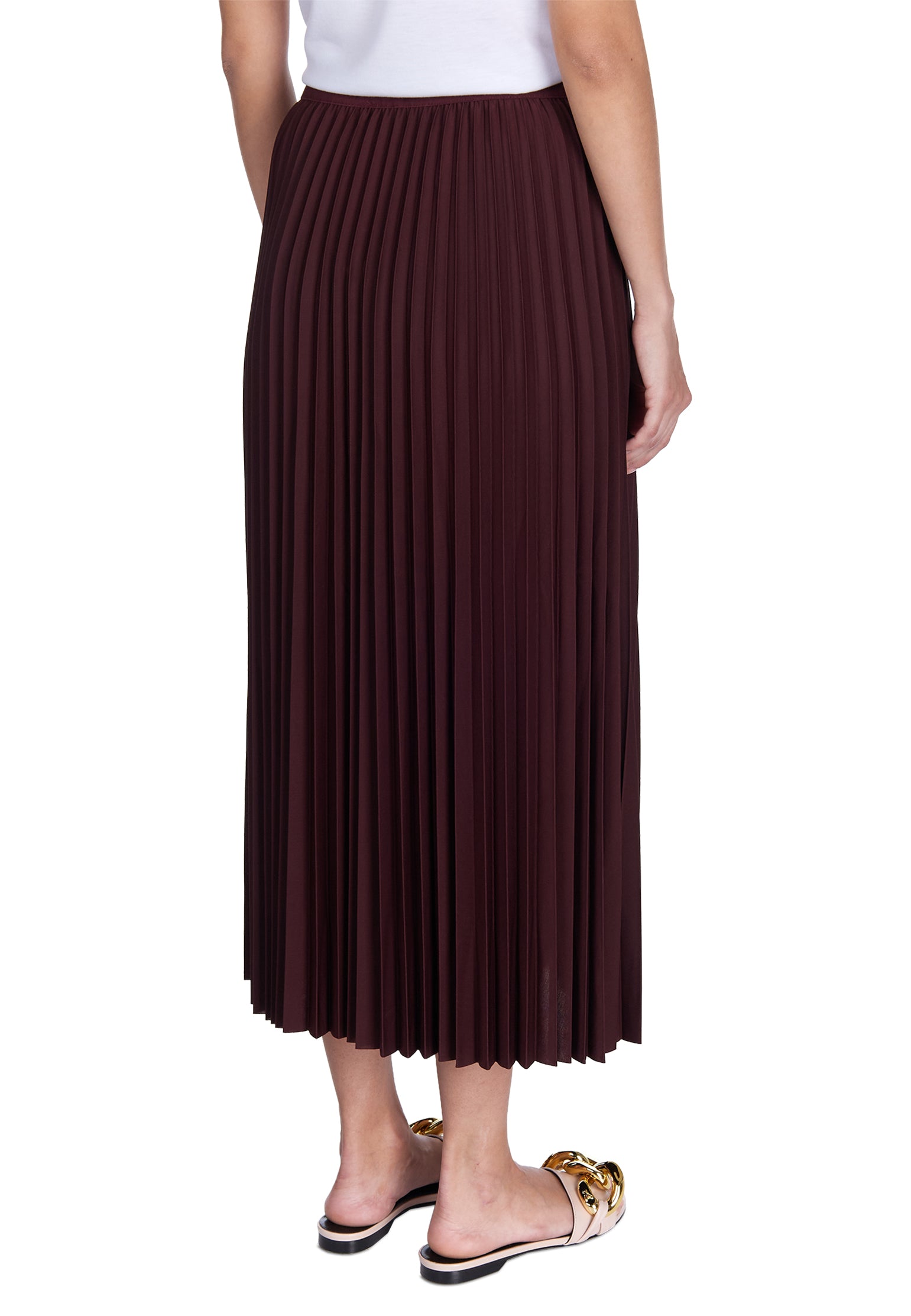 Black Sfilato pleated skirt - view 5
