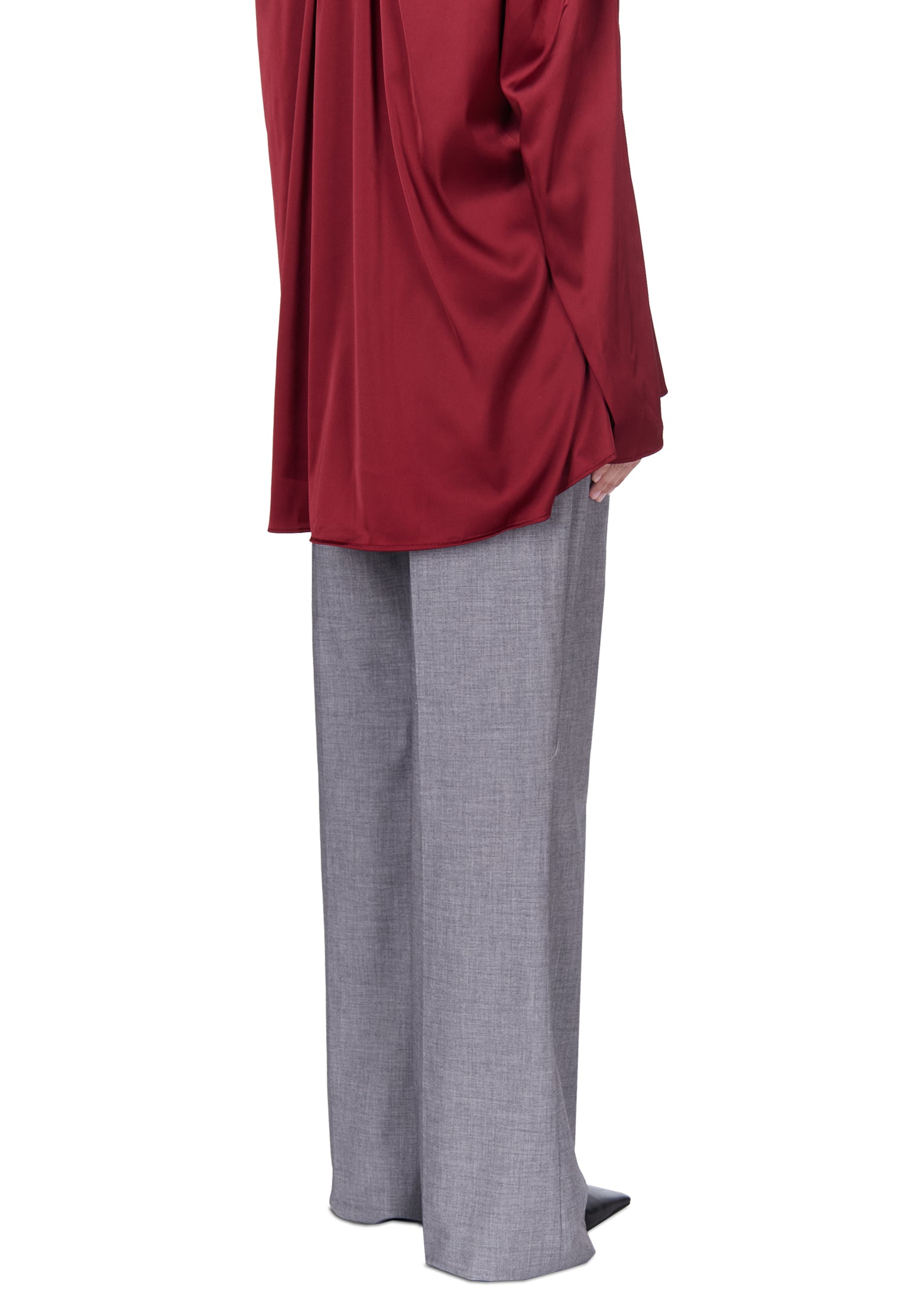 Gray Sfilato trousers - view 3