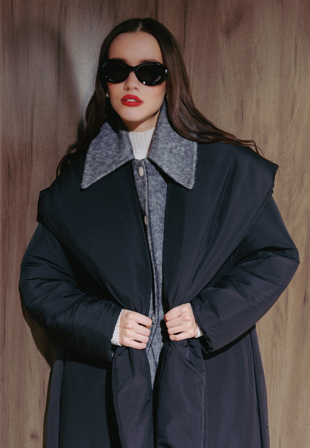 Black Sfilato puffer jacket - view 6