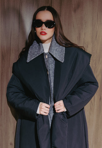 Black Sfilato puffer jacket - view 6