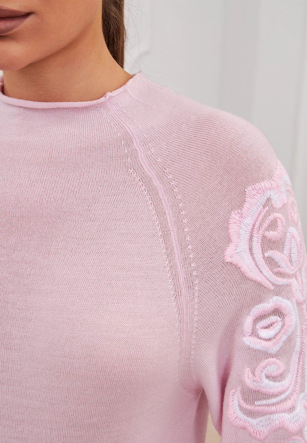 Gray Sfilato pullover - view 3